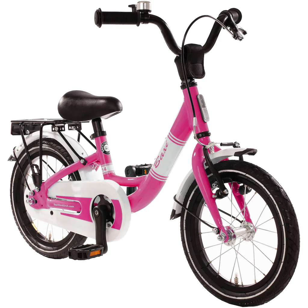 Bachtenkirch Kinderfahrrad »14" Baxi - pink« 1 Gang ohne Schaltung (Packung) Alu Kinderfahrrad mit Vollausstattung erhältlich in 14/16/18 Zoll auf Rechnung Tägliche Deals