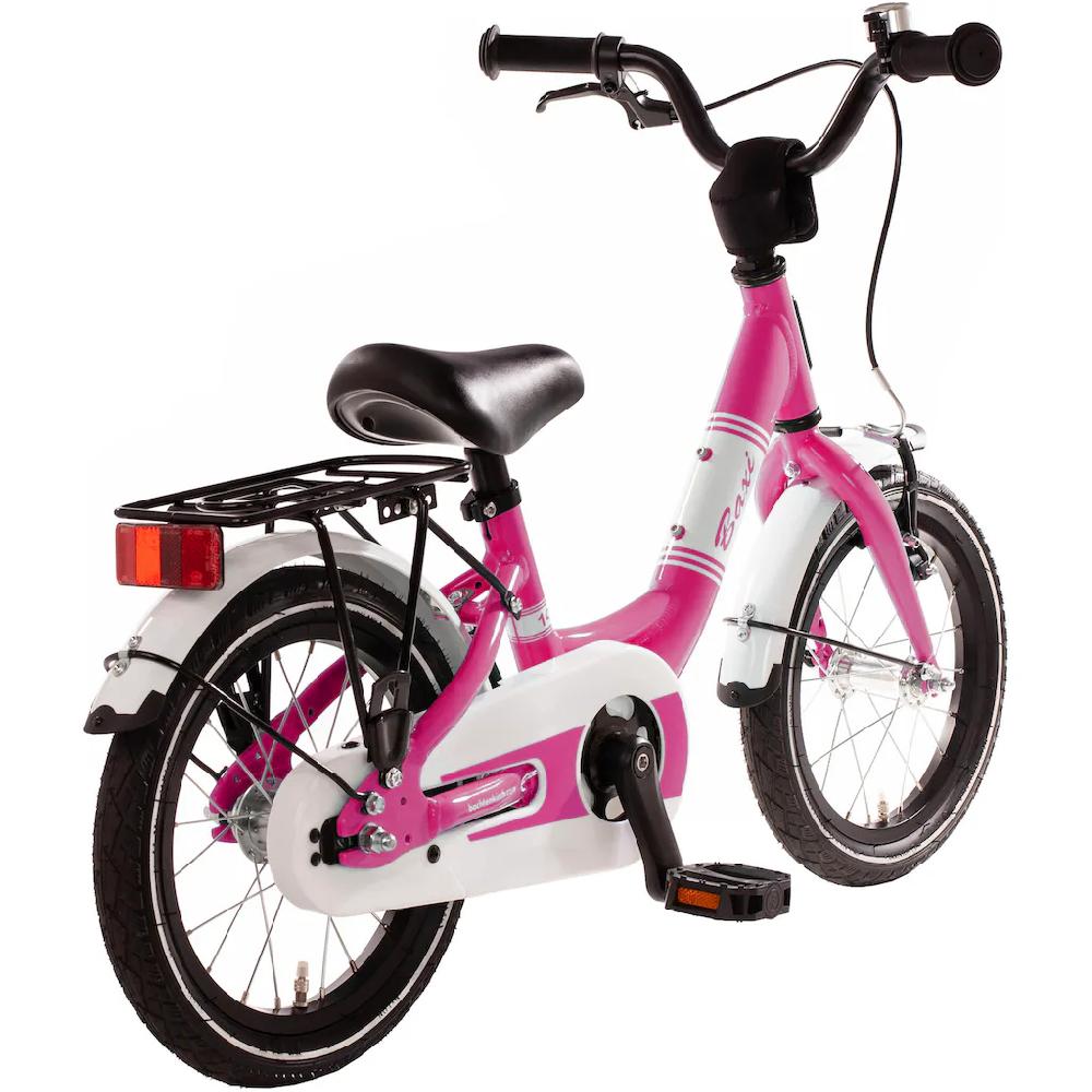 Bachtenkirch Kinderfahrrad »14" Baxi - pink« 1 Gang ohne Schaltung (Packung) Alu Kinderfahrrad mit Vollausstattung erhältlich in 14/16/18 Zoll auf Rechnung Tägliche Deals