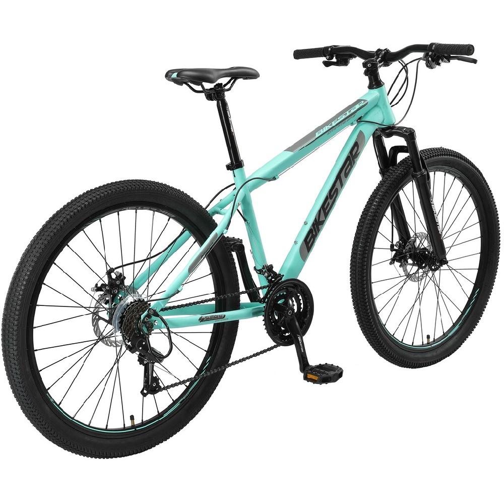 Bikestar Mountainbike 21 Gang Shimano RD-TY300 Schaltwerk Kettenschaltung für Damen und Herren Kettenschaltung auf Raten Begrenzte Freigabe
