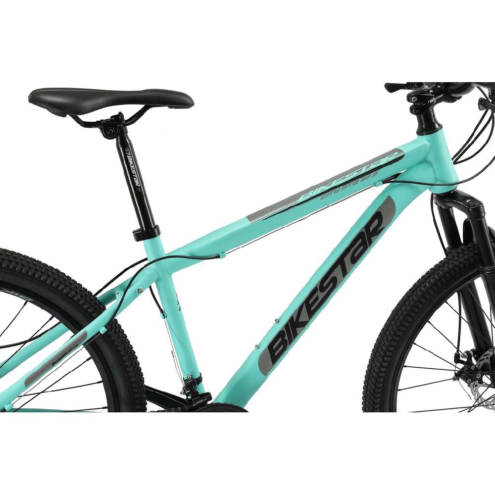 Bikestar Mountainbike 21 Gang Shimano RD-TY300 Schaltwerk Kettenschaltung für Damen und Herren Kettenschaltung auf Raten Begrenzte Freigabe