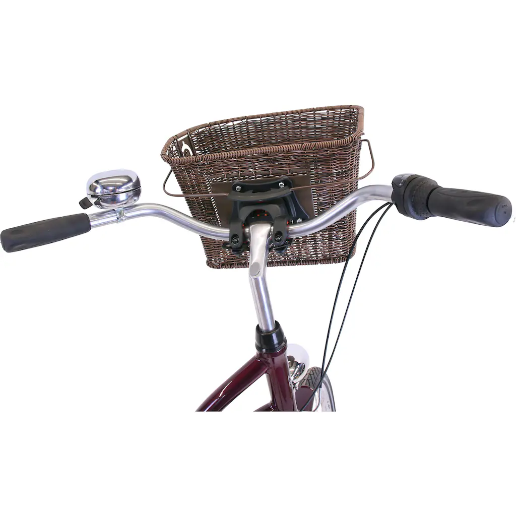HAWK Bikes Cityrad »City Classic Joy Bordeaux« 3 Gang Shimano Nexus Schaltwerk für Damen und Herren auf Rechnung online bestellen zollfrei
