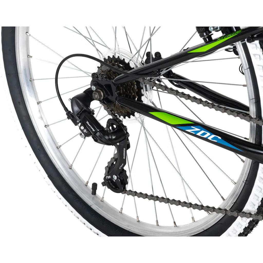 KS Cycling Mountainbike »Zodiac« 21 Gang Shimano Tourney Schaltwerk Kettenschaltung für Damen und Herren Kettenschaltung auf Raten 2025
