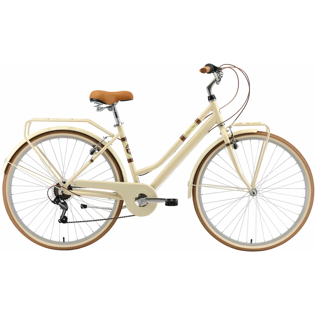 Bikestar Cityrad 7 Gang Shimano RD-TY21 Schaltwerk Kettenschaltung für Damen Kettenschaltung Großer Ausverkauf