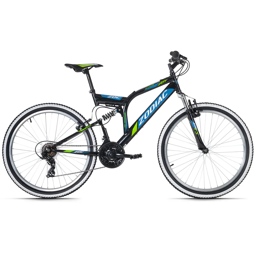 KS Cycling Mountainbike »Zodiac« 21 Gang Shimano Tourney Schaltwerk Kettenschaltung für Damen und Herren Kettenschaltung auf Rechnung bestellen Muttertagsangebot