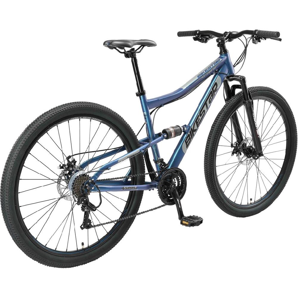 Bikestar Mountainbike 21 Gang Shimano RD-TY300 Schaltwerk Kettenschaltung für Damen und Herren Kettenschaltung Jubiläumsangebot