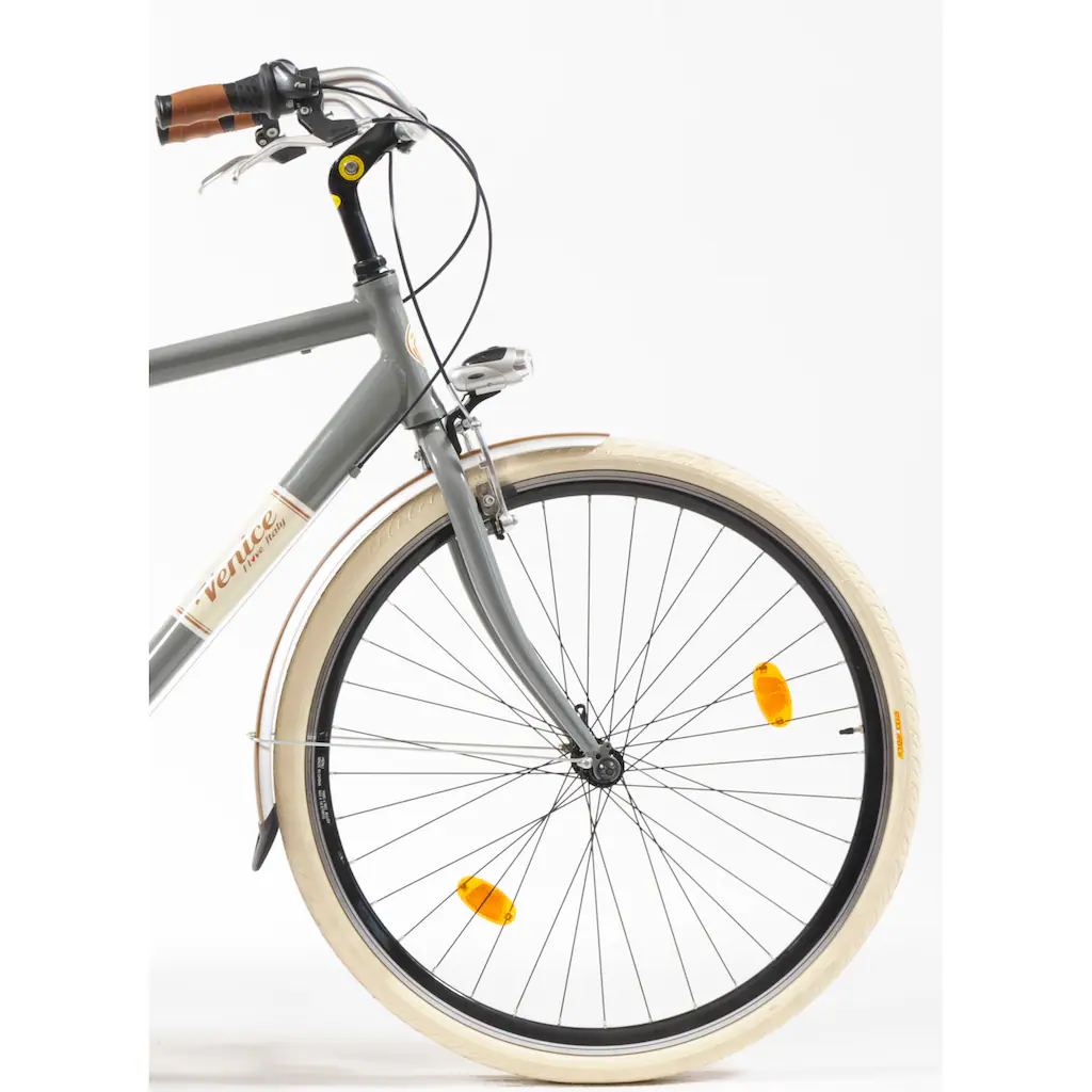 VENICE - I love Italy Cityrad »Citybike 605 Alu Man« 6 Gang Kettenschaltung für Herren Kettenschaltung auf Raten Kostenloser Versand international