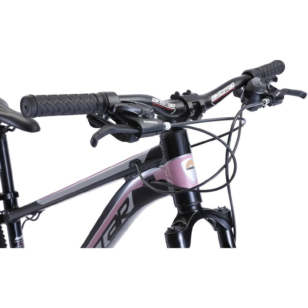 Bikestar Mountainbike 21 Gang Shimano RD-TY300 Schaltwerk Kettenschaltung für Damen und Herren Kettenschaltung auf Raten Schlussverkauf