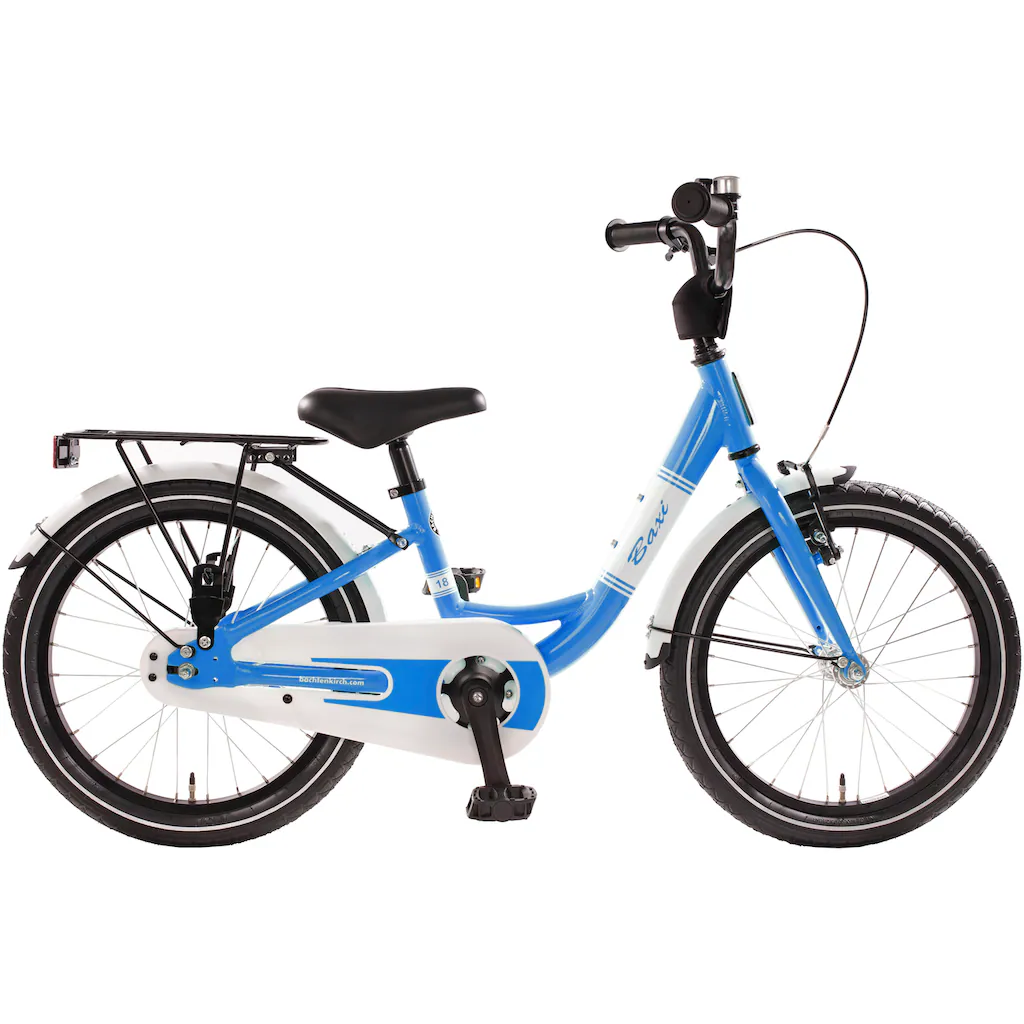 Bachtenkirch Kinderfahrrad »18" Baxi - blau« 1 Gang ohne Schaltung (Packung) Alu Kinderfahrrad mit Vollausstattung erhältlich in 14/16/18 Zoll auf Rechnung Neuheiten