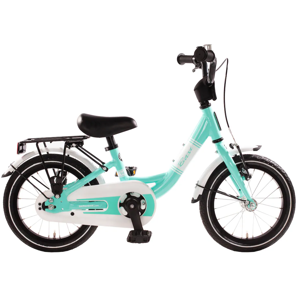 Bachtenkirch Kinderfahrrad »14" Baxi - aqua« 1 Gang ohne Schaltung (Packung) Alu Kinderfahrrad mit Vollausstattung erhältlich in 14/16/18 Zoll Sonderangebote