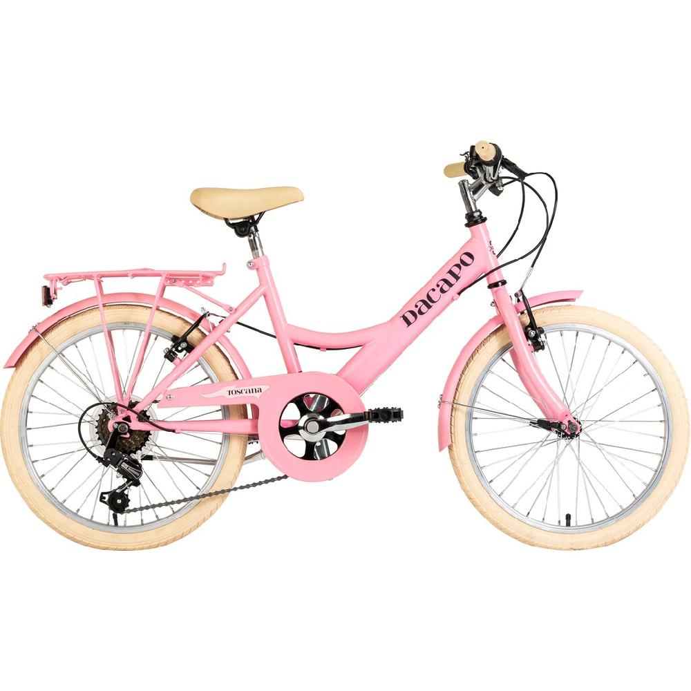 Dacapo Kinderfahrrad »Toscana« 6 Gang Kettenschaltung 50% Rabatt mit kostenlosem Versand