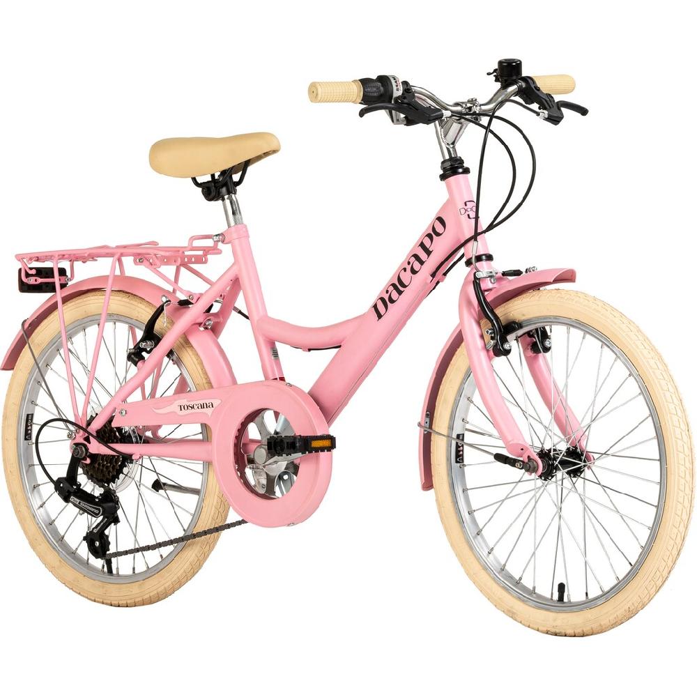 Dacapo Kinderfahrrad »Toscana« 6 Gang Kettenschaltung 50% Rabatt mit kostenlosem Versand