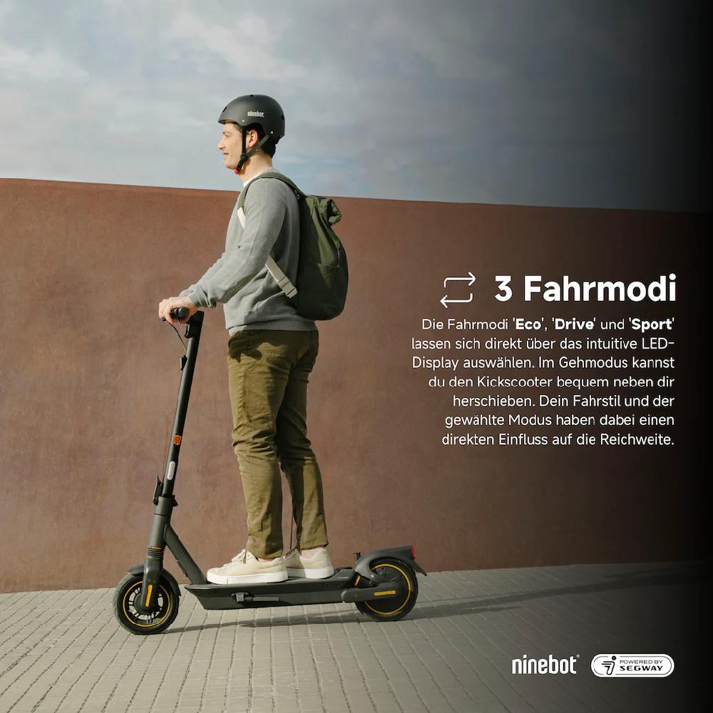 ninebot by Segway E-Scooter »KickScooter MAX G2 D« Electric Scooter mit Straßenzulassung bis zu 70 km Reichweite Clearance-Verkauf