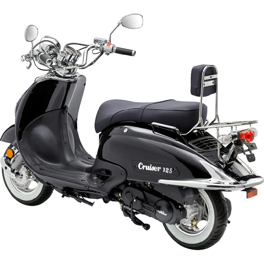 Luxxon Motorroller »Cruiser« 125 cm³ 80 km/h Euro 5 7 2 PS Black Friday Preise