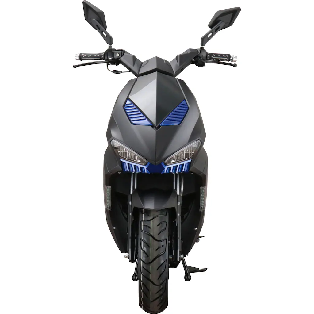 Alpha Motors Motorroller »SHARK« 50 cm³ 45 km/h Euro 5 3 PS mit integr. Alarmanlage Keyless-System und USB-Anschluss auf Rechnung Im Verkauf