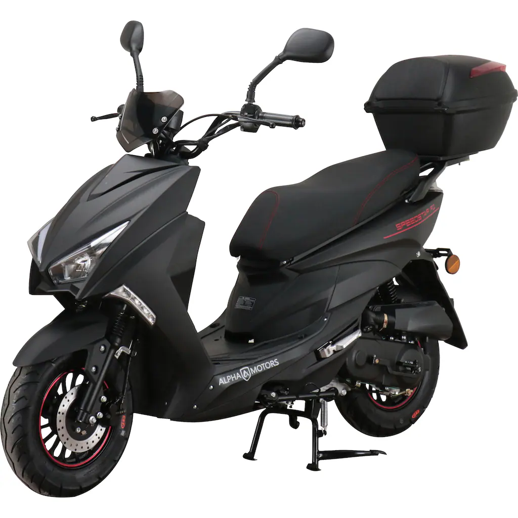 Alpha Motors Motorroller »Speedstar FI« 50 cm³ 25 km/h Euro 5 2 72 PS (mit Topcase) mit Lenkerschloss auf Rechnung online bestellen Hotsell
