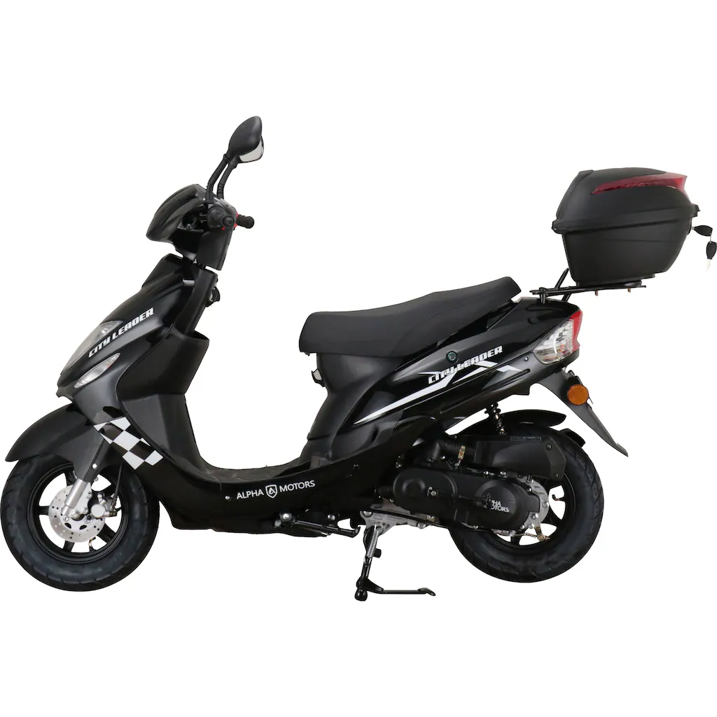 Alpha Motors Motorroller »CityLeader« 50 cm³ 45 km/h Euro 5 2 99 PS inkl. Topcase auf Raten Fabrikverkauf
