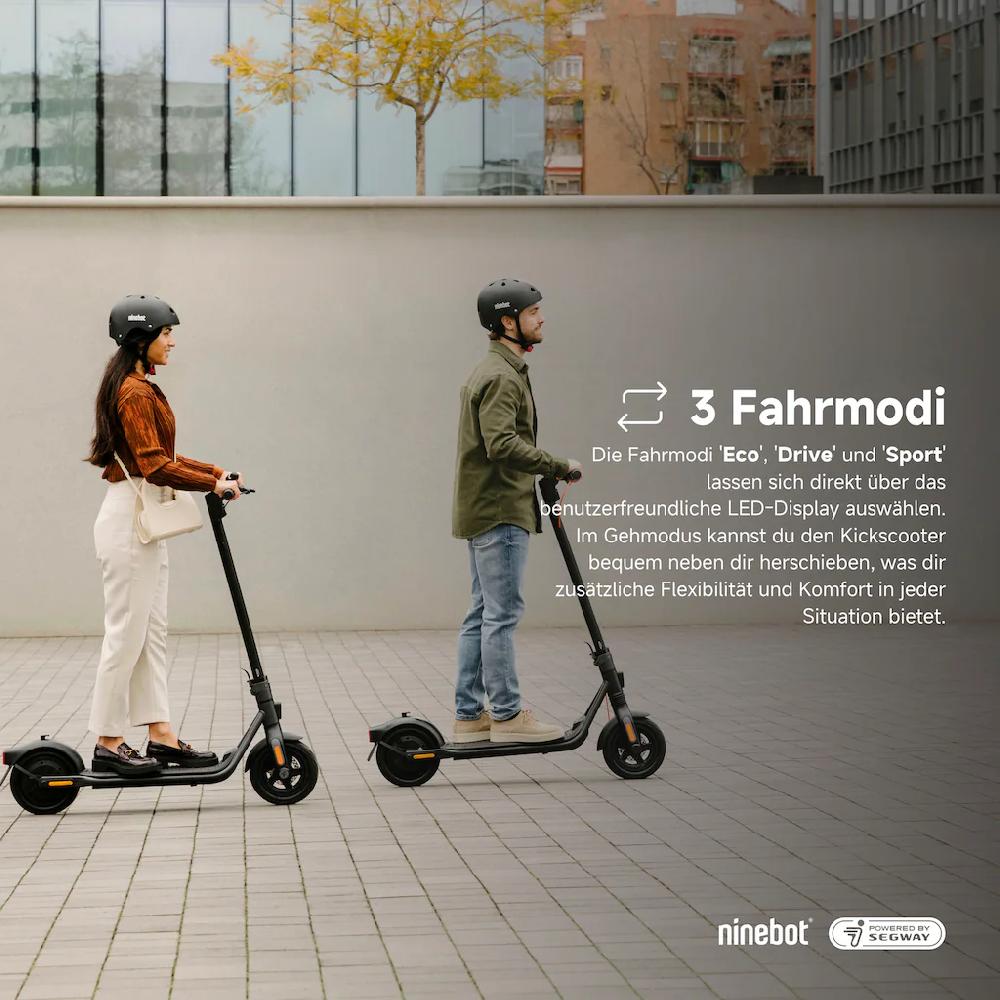 ninebot by Segway E-Scooter »KickScooter F2 PLUS D« Electric Scooter mit Straßenzulassung bis zu 55 km Reichweite Limitierter Zeitrabatt