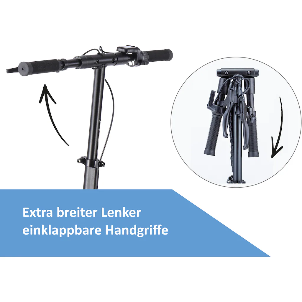 L.A. Sports E-Scooter »Speed Deluxe 7.8-350 ABE« 20 km/h 25 km mit Straßenzulassung bis zu 25 km Reichweite auf Rechnung online bestellen Sonderangebot