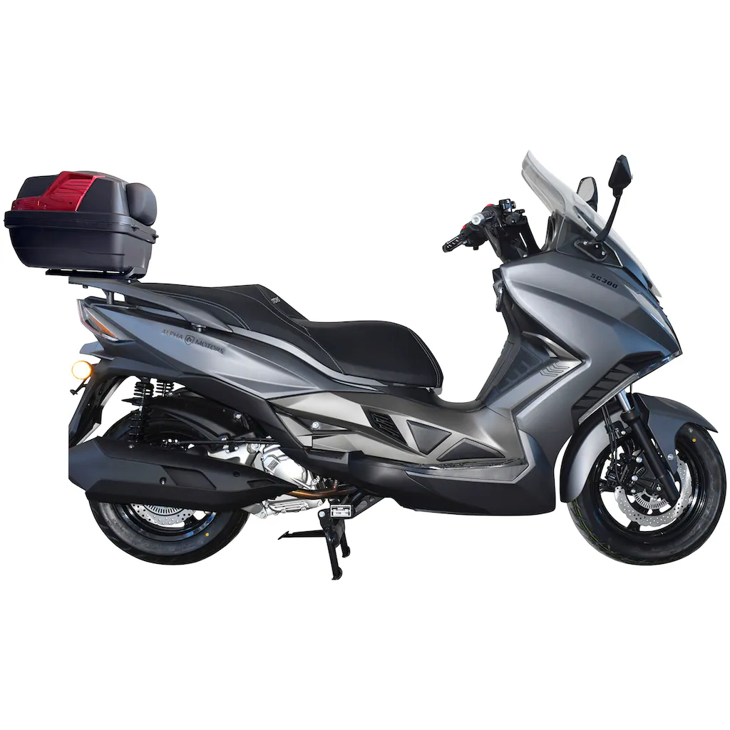 Alpha Motors Motorroller »Sport Cruiser 300« 276 cm³ 125 km/h Euro 5 23 79 PS (mit Topcase) mit integr. Alarmanlage Keyless-System USB-Anschluss und Windschild auf Rechnung online bestellen Rabatt