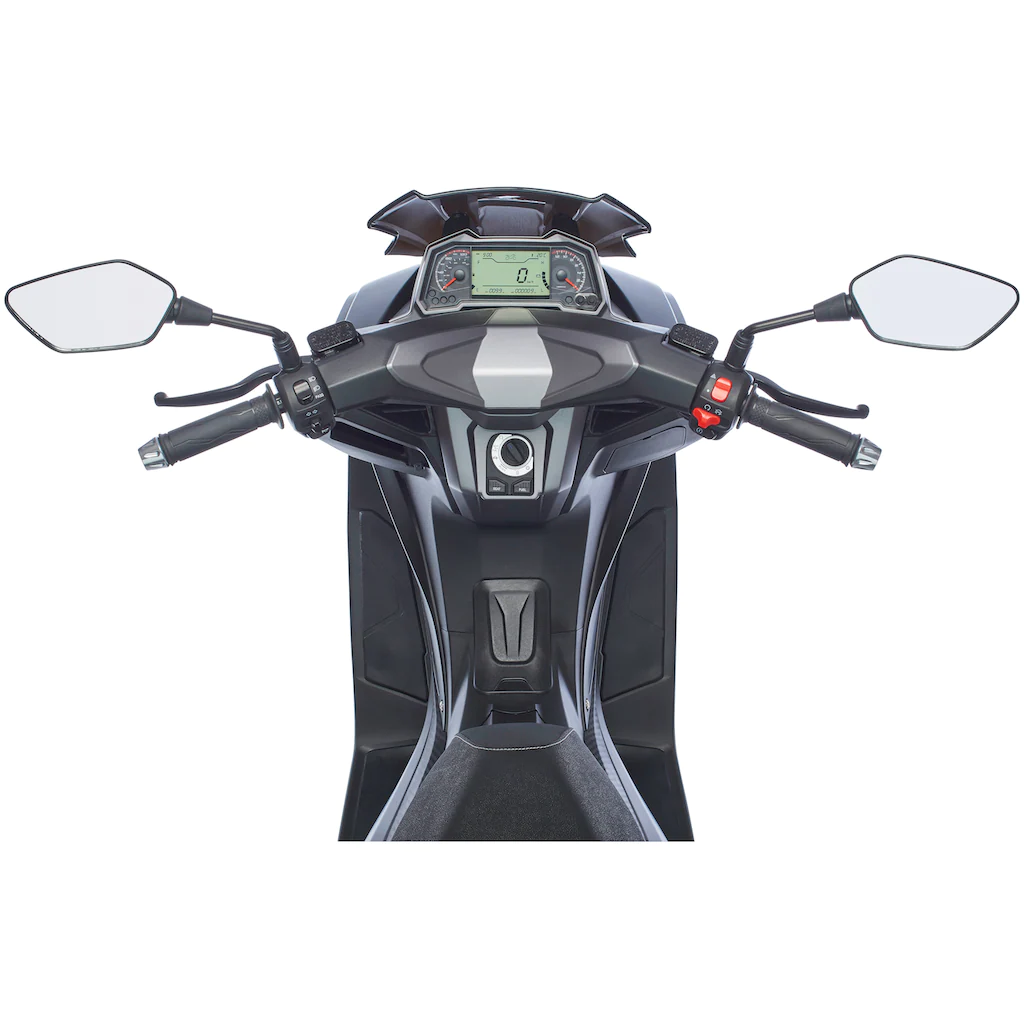 Luxxon Motorrad »Silvermax« 124 6 cm³ 85 km/h Euro 5 10 2 PS auf Rechnung Versandkostenfrei