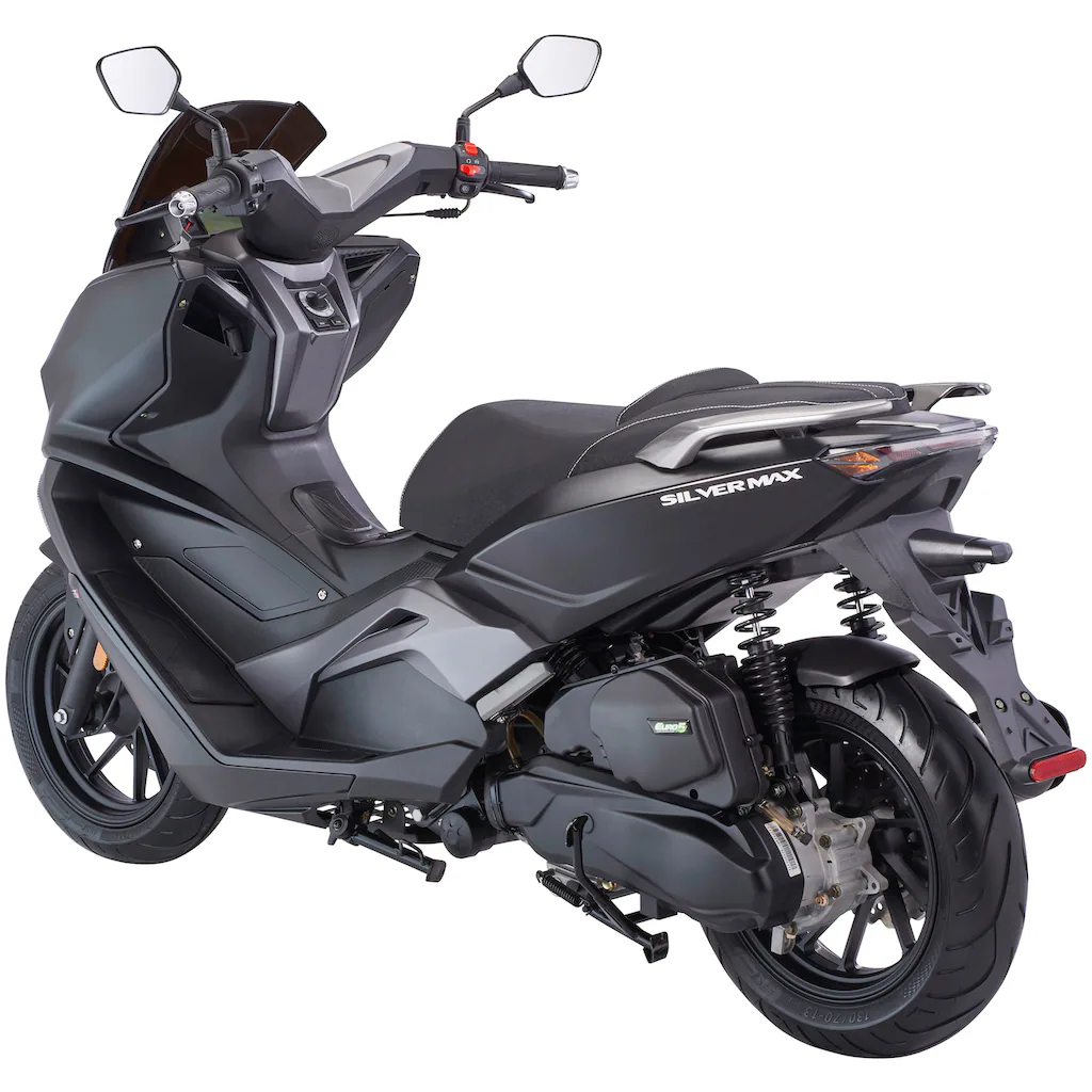 Luxxon Motorrad »Silvermax« 124 6 cm³ 85 km/h Euro 5 10 2 PS auf Rechnung Versandkostenfrei