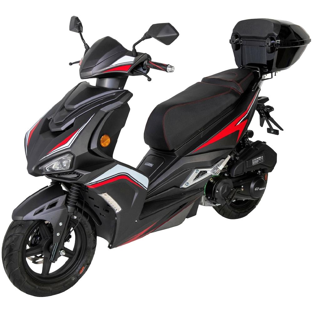 GT UNION Motorroller »Striker 125« 124 6 cm³ 85 km/h Euro 5 8 84 PS (Set mit Topcase) Luftgekühlter Motor auf Raten Begrenztes Angebot