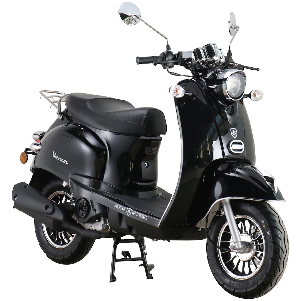 Alpha Motors Motorroller »Venus« 50 cm³ 45 km/h Euro 5 2 99 PS mit USB-Anschluss im Retro-Look auf Raten Muttertagsangebot