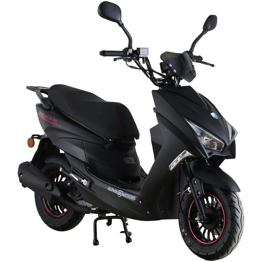 Alpha Motors Motorroller »Speedstar« 50 cm³ 45 km/h Euro 5 2 99 PS mit Lenkerschloss auf Rechnung Vatertagsangebot