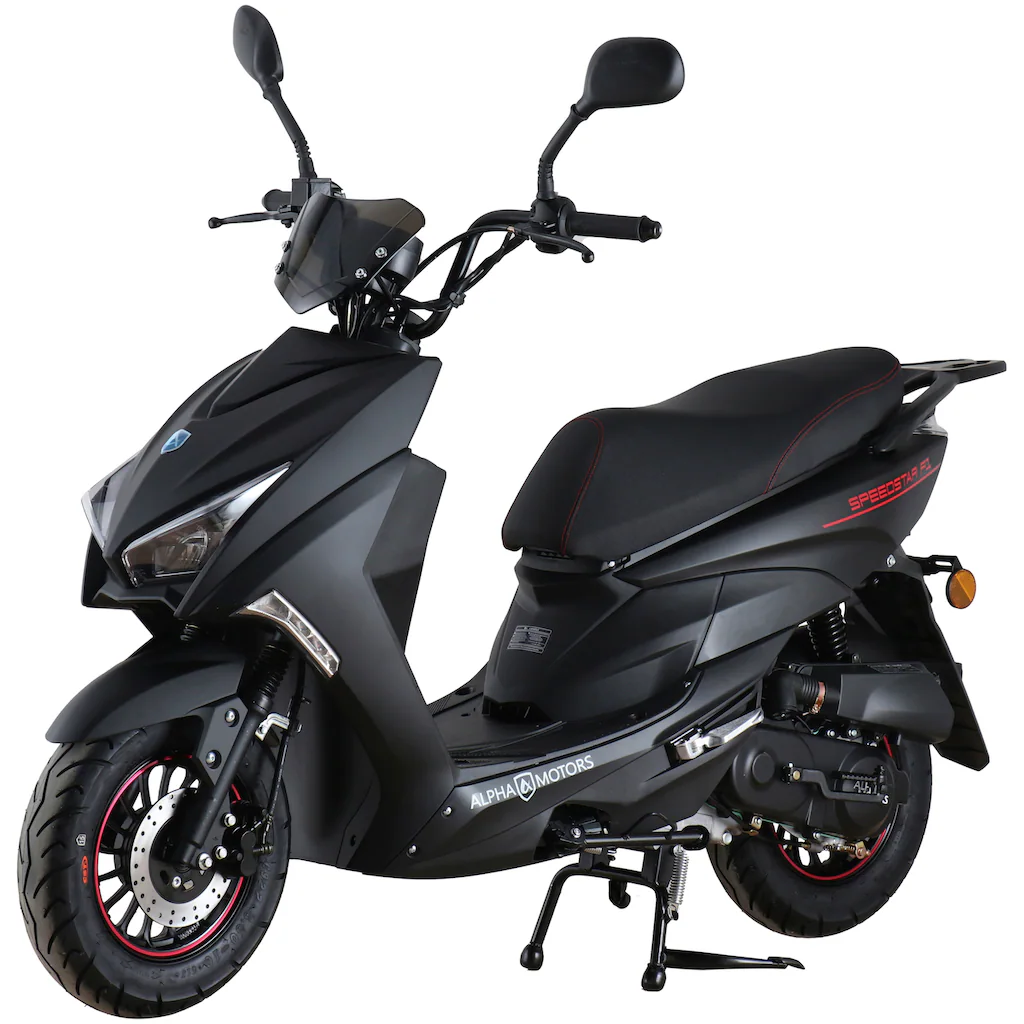 Alpha Motors Motorroller »Speedstar« 50 cm³ 45 km/h Euro 5 2 99 PS mit Lenkerschloss auf Rechnung Vatertagsangebot