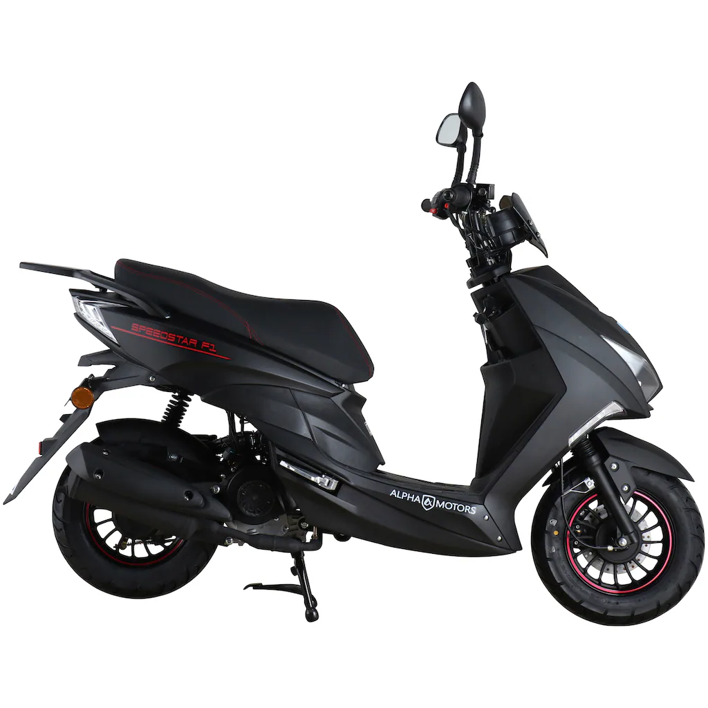 Alpha Motors Motorroller »Speedstar« 50 cm³ 45 km/h Euro 5 2 99 PS mit Lenkerschloss auf Rechnung Vatertagsangebot