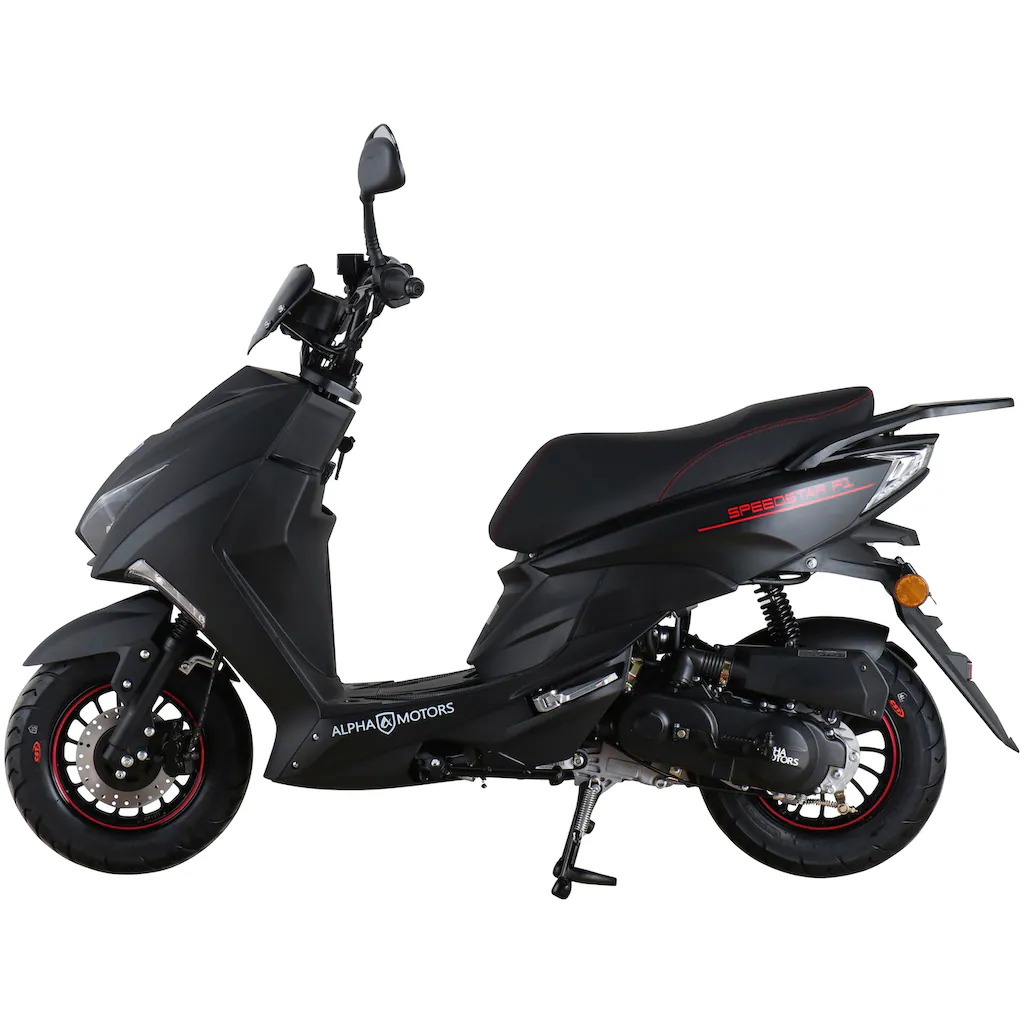 Alpha Motors Motorroller »Speedstar« 50 cm³ 45 km/h Euro 5 2 99 PS mit Lenkerschloss auf Rechnung Vatertagsangebot