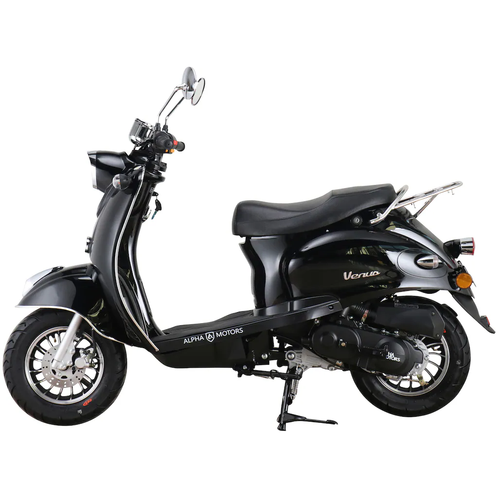 Alpha Motors Motorroller »Venus« 50 cm³ 25 km/h Euro 5 2 72 PS im Retro-Look auf Rechnung online bestellen Valentinstagsangebot