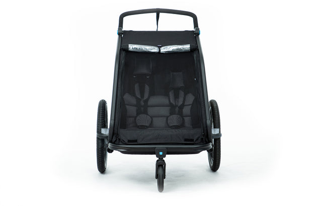 Cube CUBE Kinder Fahrradanhänger Double CMPT &vert; 2025 Black Friday Preise