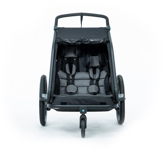 Cube CUBE Kinder Fahrradanhänger Double CMPT &vert; 2025 Black Friday Preise