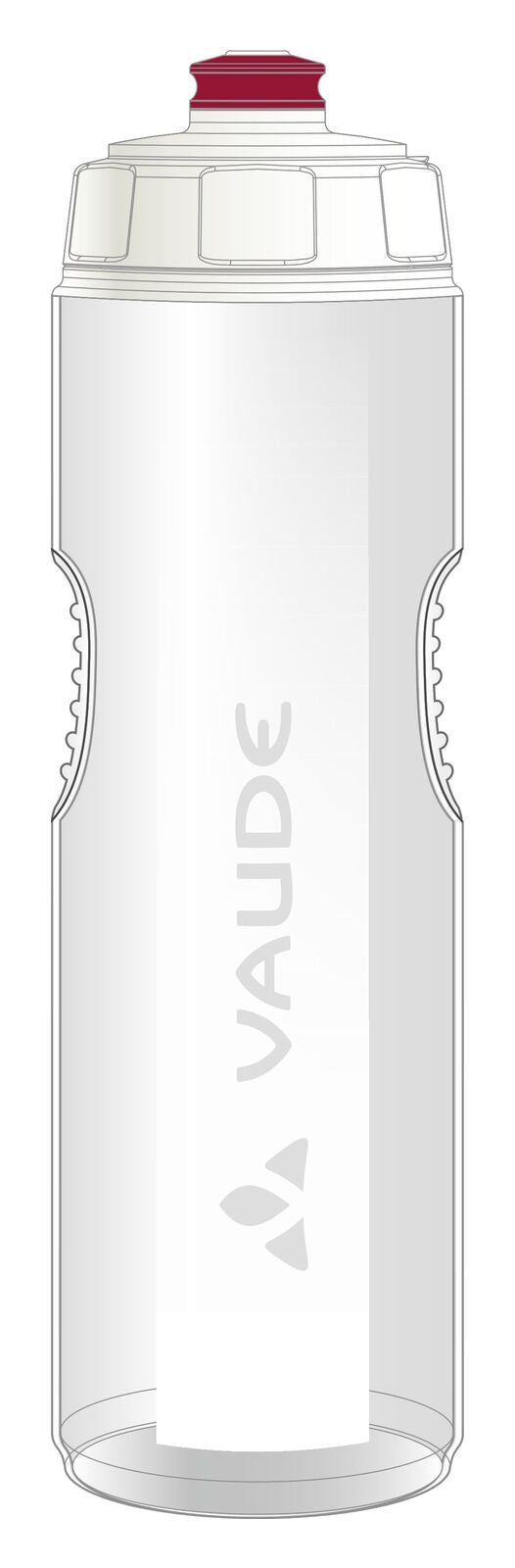 VAUDE VAUDE Fahrradflasche 750ml transparent &vert; 2025 50% Rabatt mit kostenlosem Versand