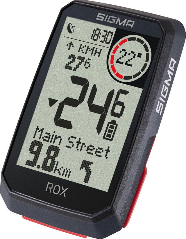 SIGMA Sigma ROX 4.0 Fahrradcomputer inkl. Vorbauhalterung schwarz &vert; 2025 Tiefpreis