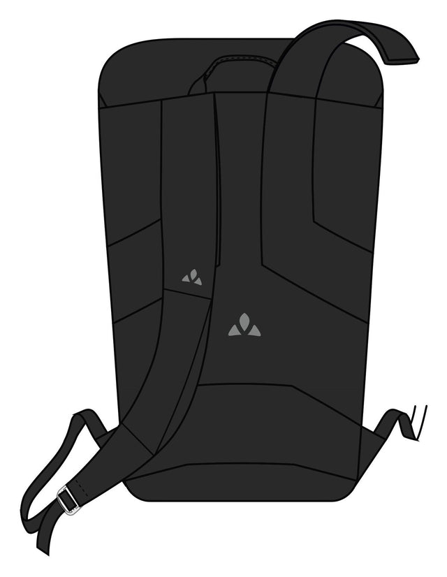 VAUDE VAUDE Cycle 28 II 2in1 Fahrradtasche und -rucksack schwarz &vert; 2025 Begrenztes Angebot