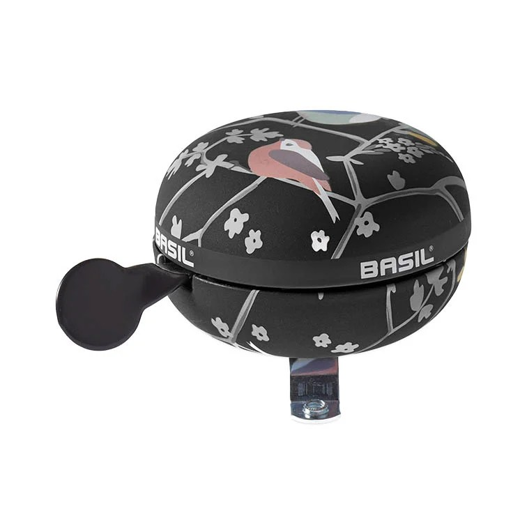 Basil Basil Wanderlust Fahrradklingel Ø80mm schwarz/bunt &vert; 2025 Kostenloser Versand international