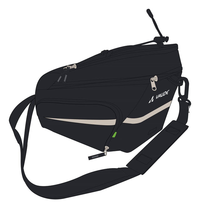 VAUDE VAUDE Silkroad Plus Gepäckträgertasche Uniclip schwarz &vert; 2025 Große Rabatte