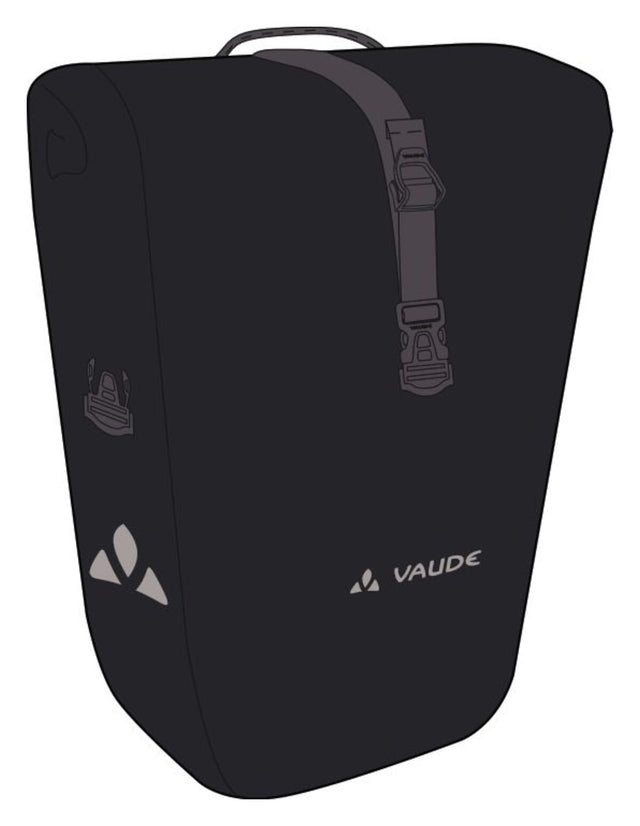 VAUDE VAUDE Aqua Back Deluxe Gepäckträgertasche schwarz &vert; 2025 Riesige Rabatte