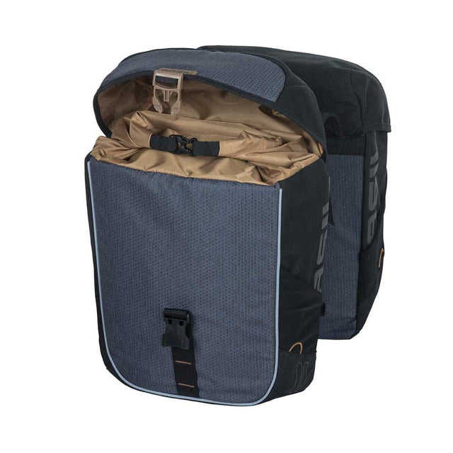 Basil Basil Miles Doppel-Gepäckträgertasche 34l blau/schwarz &vert; 2025 Speichern exportieren