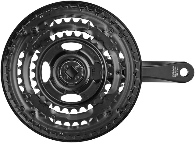 Shimano Shimano FC-TY501 Kurbelgarnitur 6/7/8-fach 48-38-28 Zähne mit Kettensc &vert; 2025 Super Sparpreis