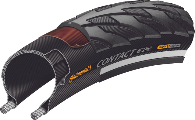 Continental Continental Contact Drahtreifen SafetySystem Breaker 28" Reflex &vert; 2025 Begrenzte Freigabe
