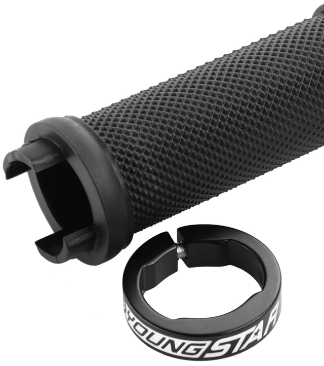 Reverse Reverse Youngstar Single Lock-On Griffe Ø28mm 98mm Kinder schwarz &vert; 2025 Fabrikpreis