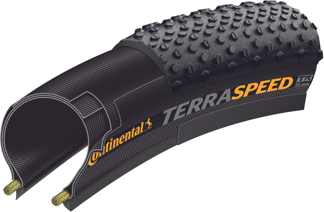 Continental Continental Terra Speed ProTection Faltreifen TLR 28x1.35" schwarz/bei &vert; 2025 Neueste Stile