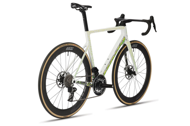 Haro Bikes Haro Bikes Rivette Carbon LTD - Gloss White / Electric Green Yellow &vert; fahrrad.de im Angebot