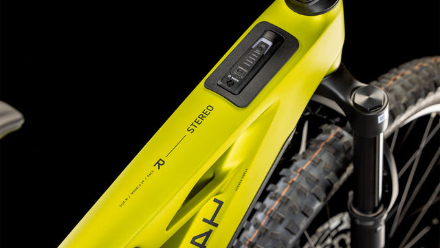 Cube Cube Stereo Hybrid ONE44 HPC Race 800 flashlime´n´blue (2025) | fahrrad.de