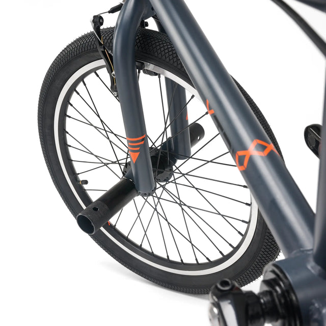 S'COOL S'COOL Junior Bikes XtriX 20 Zoll 1-Gang BMX Dark Grey/Orange | fahrrad.de