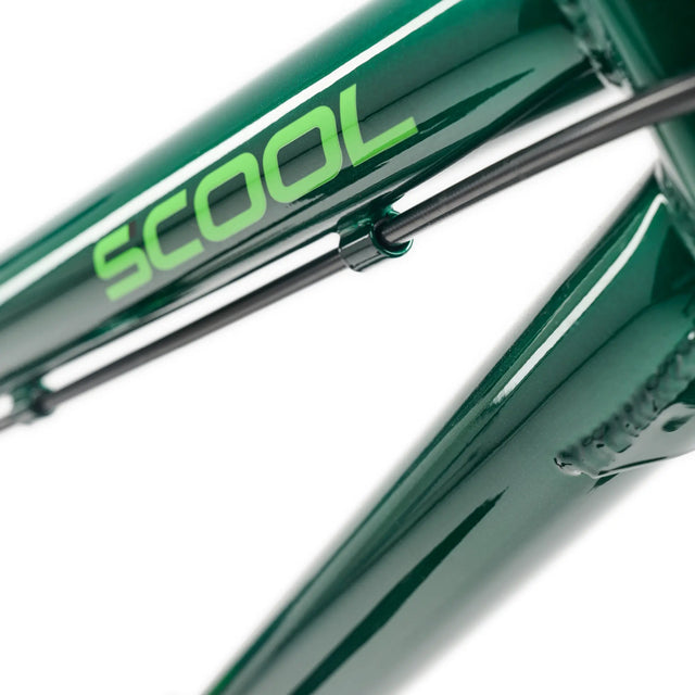 S'COOL S'COOL Junior Bikes XtriX 20 Zoll 1-Gang BMX Dark Green/Neon Green &vert; fahrrad.de Weihnachtsangebot