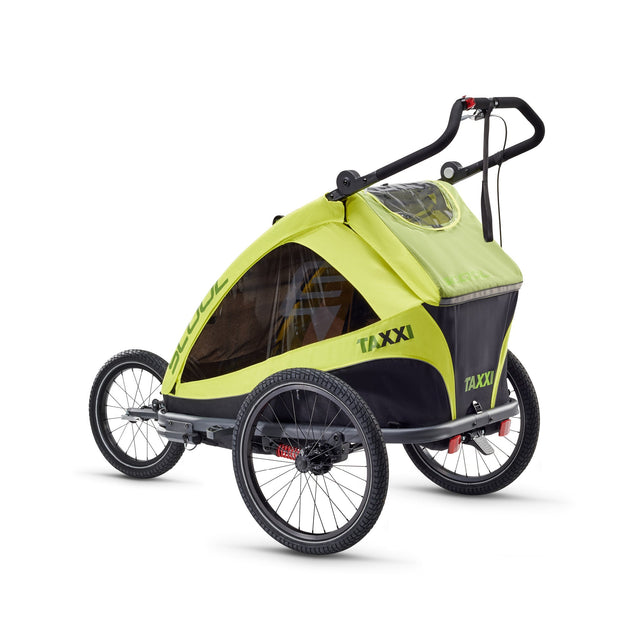 TAXXI TAXXI Kinderanhänger ELITE two Lime &vert; fahrrad.de Zeitlich begrenztes Angebot